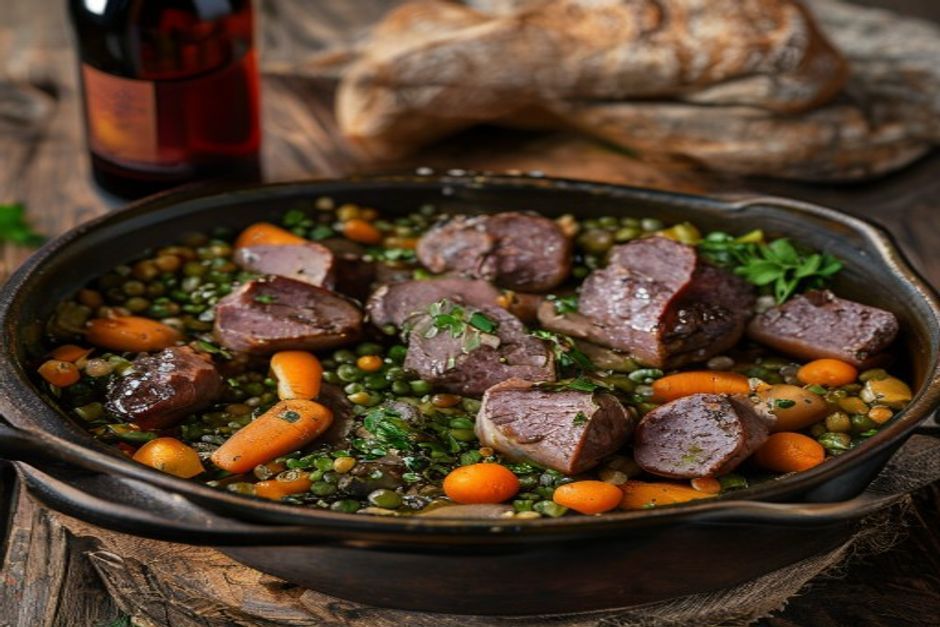 Petit salé aux lentilles du Puy : la recette authentique et réconfortante
